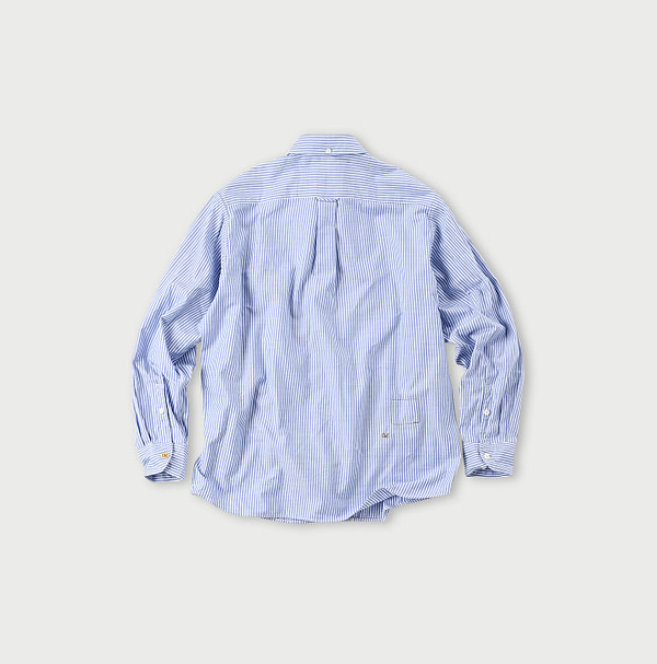 Supima OX 908 Ocean Sail Shirt Back