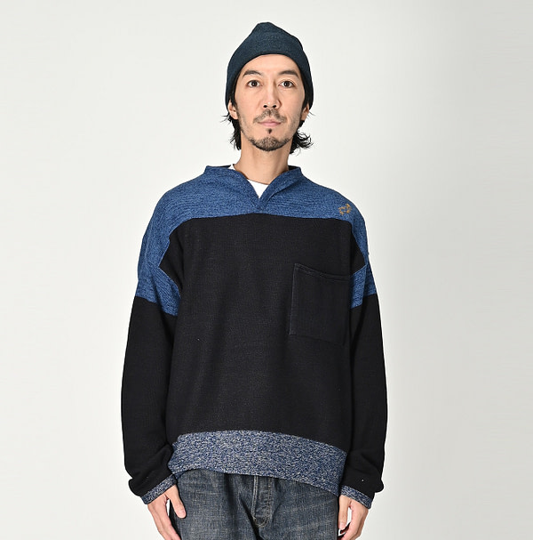 Indigo Yama Basque Outer T-shirt