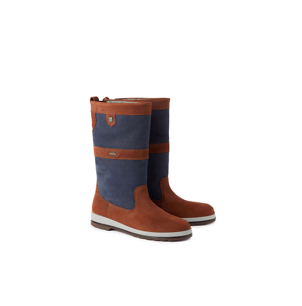 Dubarry Ultima Sailing Boots Navy/Brown