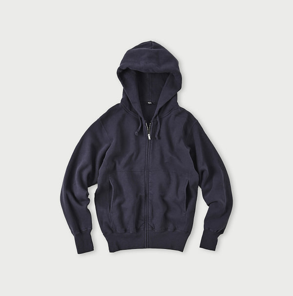 Urake 908 Zip Hoodie Navy