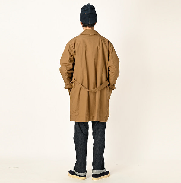 Cotton Weather 908 Half Coat Male Model