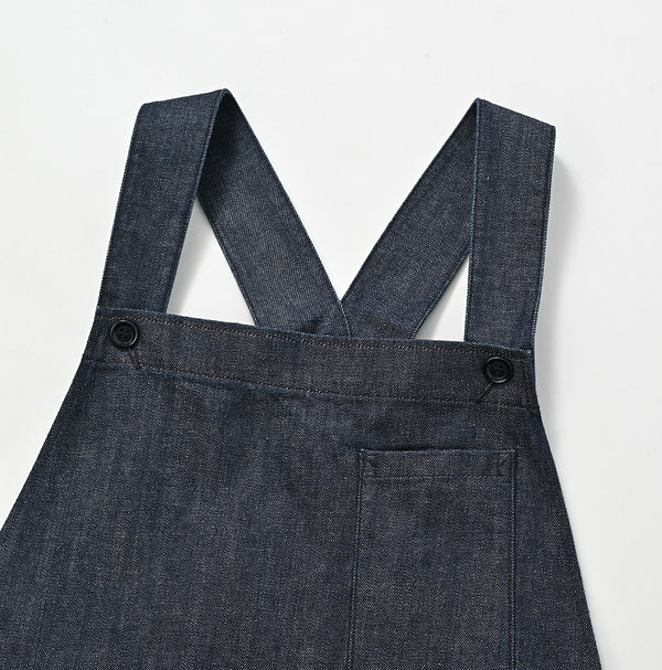 Raimugi Denim 908 Overall Nou Detail