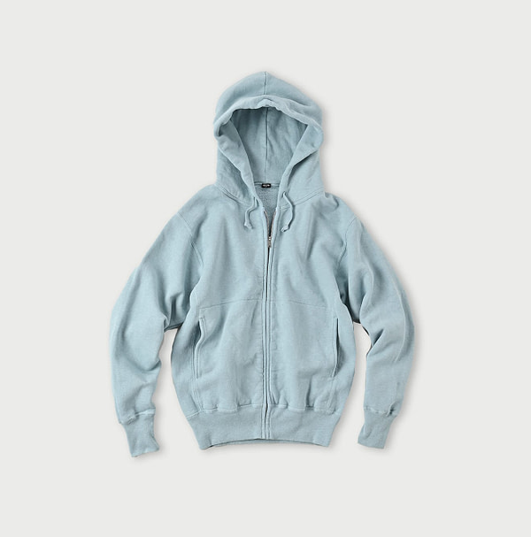 Urake 908 Zip Hoodie Saxe