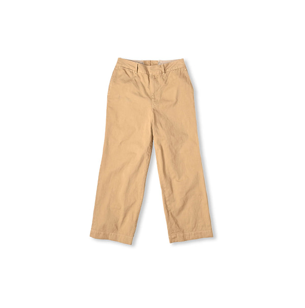 Okome Chino Cotton Charlotte Pants Beige