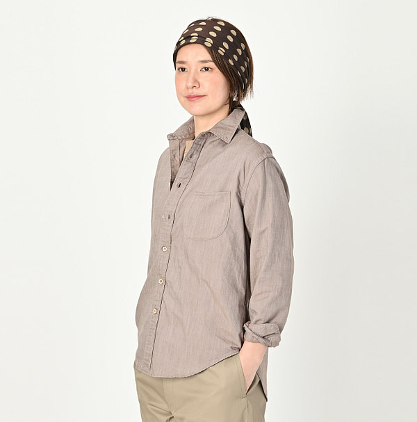 Supima Cotton OX 908 Loafer Shirt Female Model