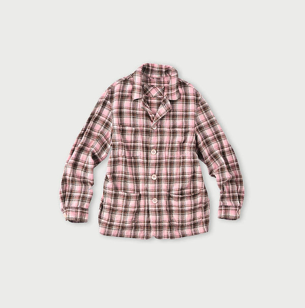 Indian Flannel 908 4-Pocket Shirt Pink Check