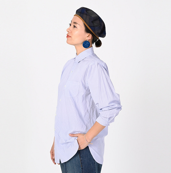 No.180 Miko 908 Cotton Tyrolean Shirt Female Model