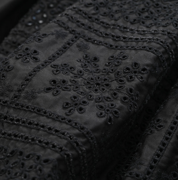 Usu High Density Gaba Cutwork Blouse Detail