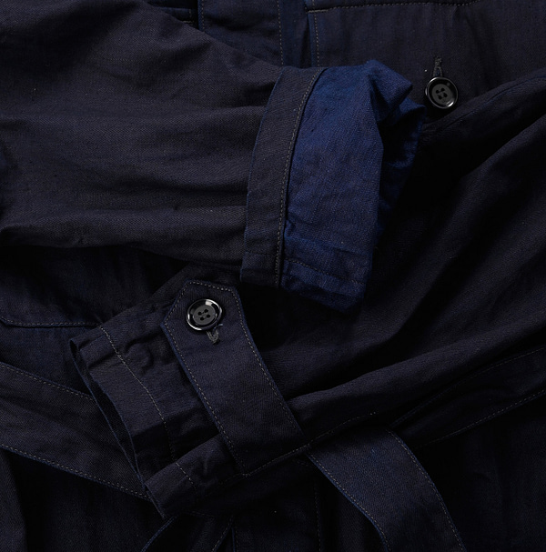 Indigo Mon Petit Denim All In One Detail