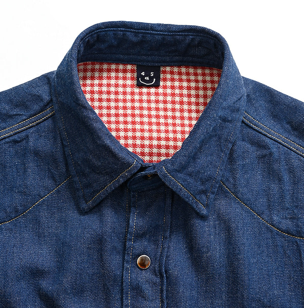 Shirt Denim 908 Eastern Shirt Detail