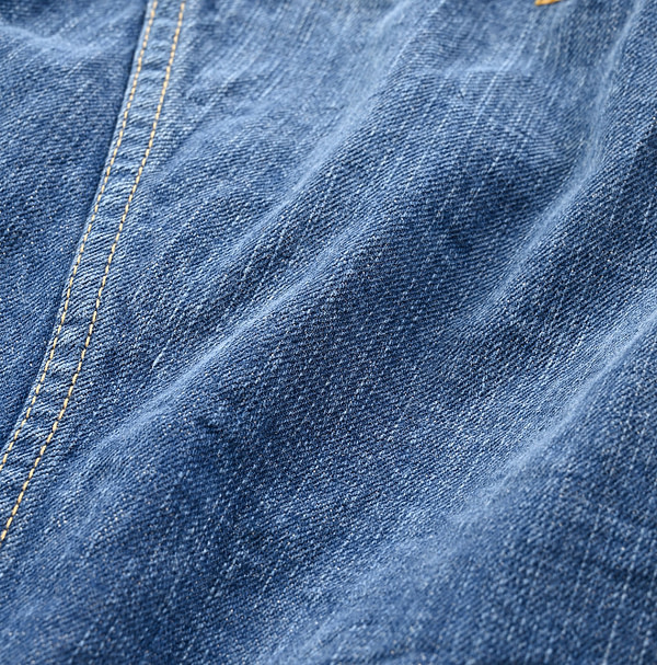 Futatabi 6.5 Ai Denim Sorahikohime Jacket Detail