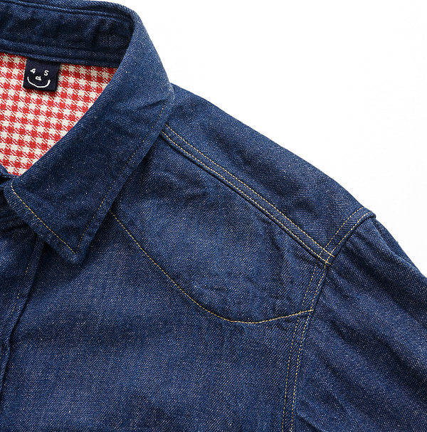 Shirt Denim 908 Eastern Shirt Detail