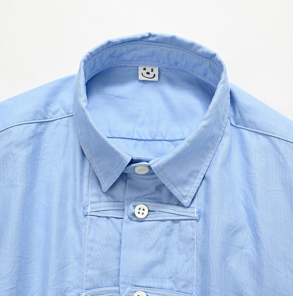 Supima Oxford 908 8 Knot Shirt Detail