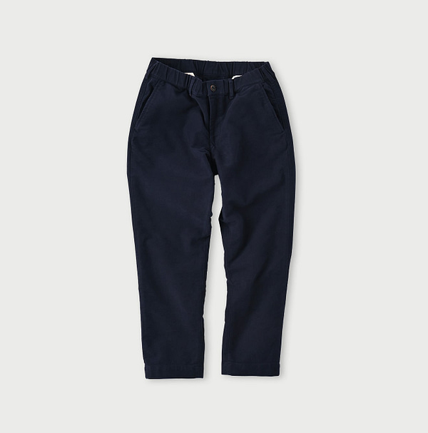 Moleskin Easy Slacks WOMEN Navy