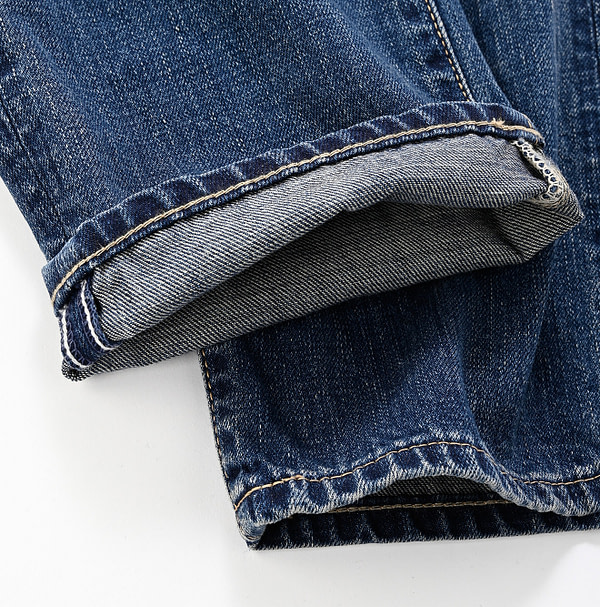 Raimugi Denim Slip on 5 Detail