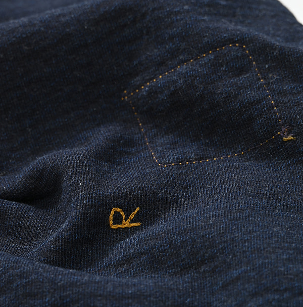 Indigo Urake 908 Henley Nou Detail