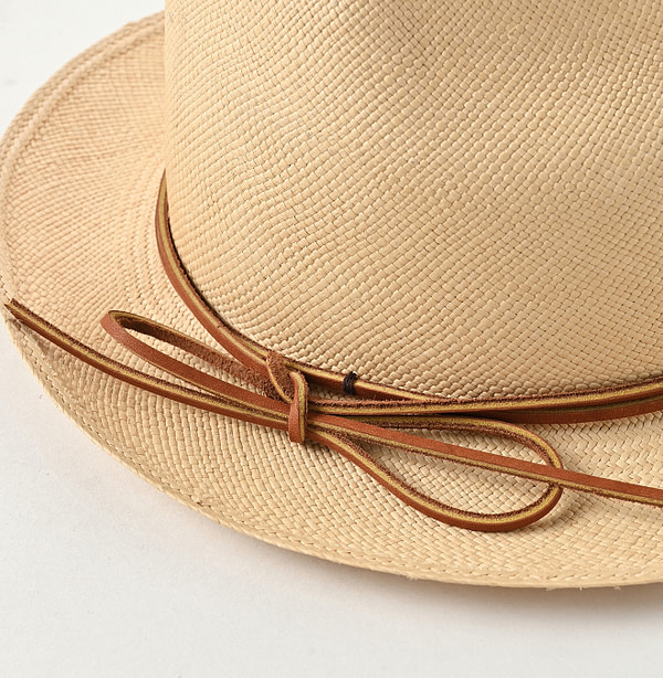 45R x Chamula Classic Breeze Panama Hat Detail