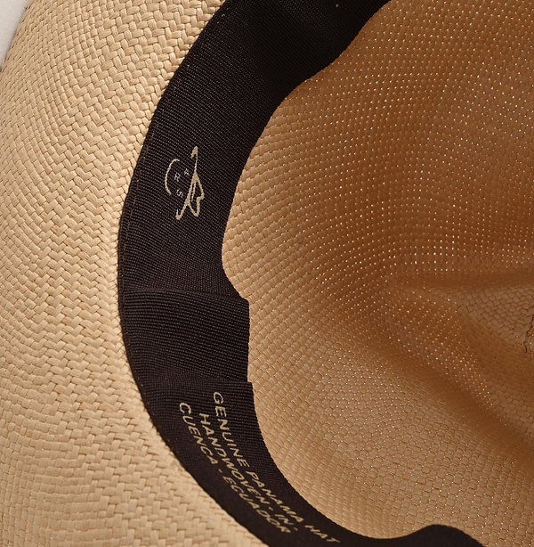 45R x Chamula Classic Breeze Panama Hat Detail