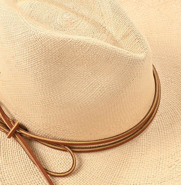 45R x Chamula Classic Breeze Panama Hat 5-6" Detail