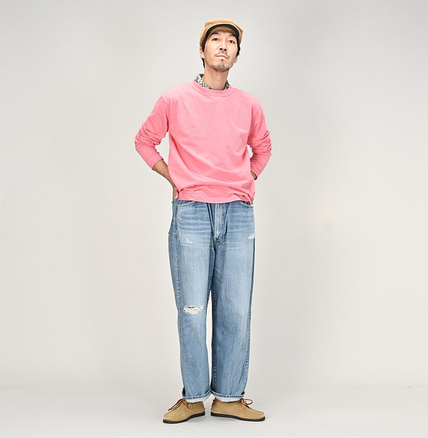 Tenjiku 908 45 Star T-shirt Male Model