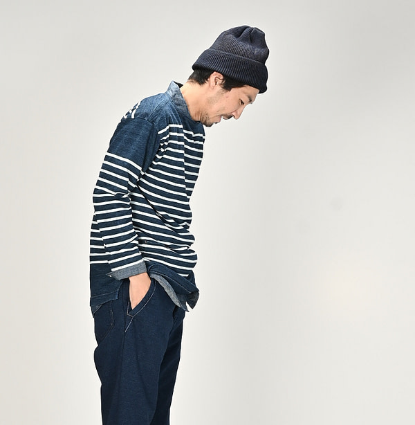 Indigo Basque 908 Shirt Nou Size 3, 4, 5 Male Model