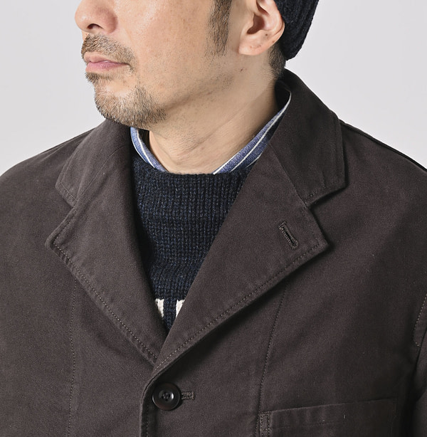 Moleskin Neem Jacket Detail