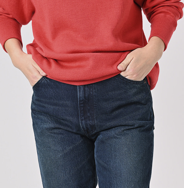 Okome Denim Nando Nando Crosby 5 Syou Female Model