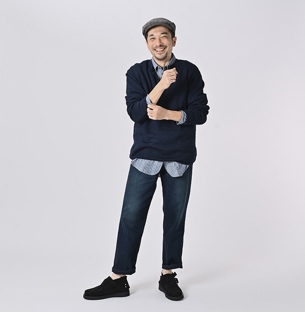 Okome Denim Nando Nando Crosby 5 Syou Male Model