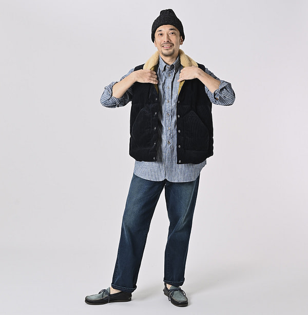 Okome Denim Nando Nando Crosby 5 Zyu Male Model