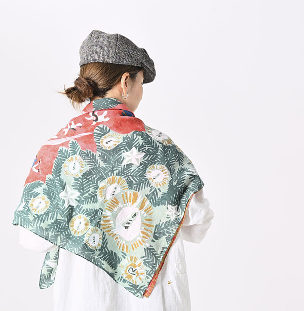 Supima Organic Aya Noel Furoshiki Female Model