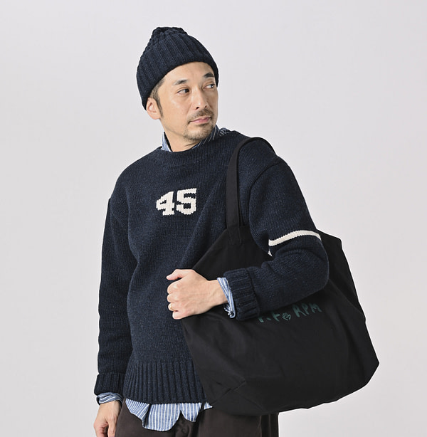 Indian de 45 Star Tote Large Male Model