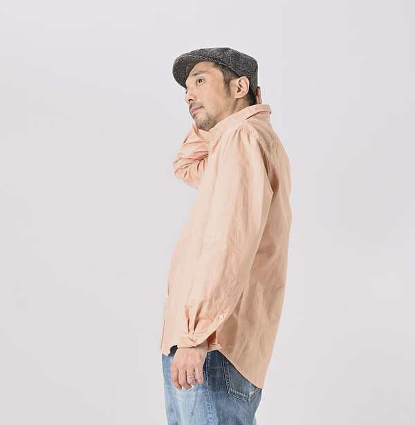 Supima OX 908 Loafer Shirt Male Model