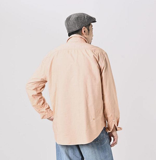 Supima OX 908 Loafer Shirt Male Model