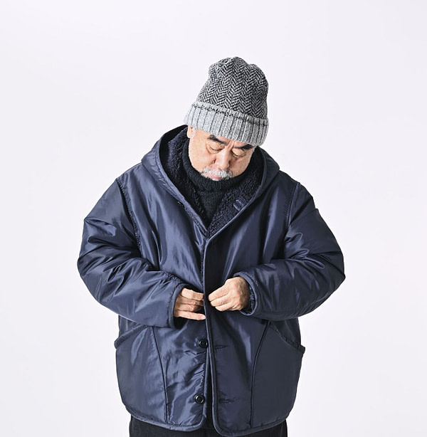 Atsu Nylon x Boa 908 Hood Blouson Male Model
