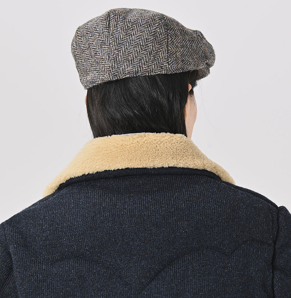 Cashmere Jersey 908 Flannel Blouson Detail