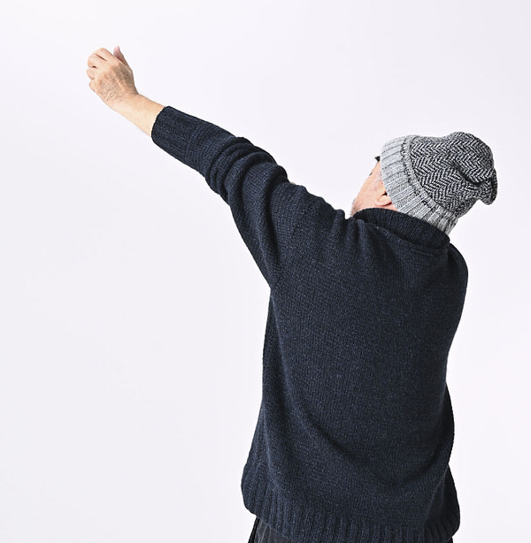 Shetland Cashmere 908 Turtle Male Model