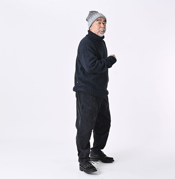 Shetland Cashmere 908 Turtle Male Model