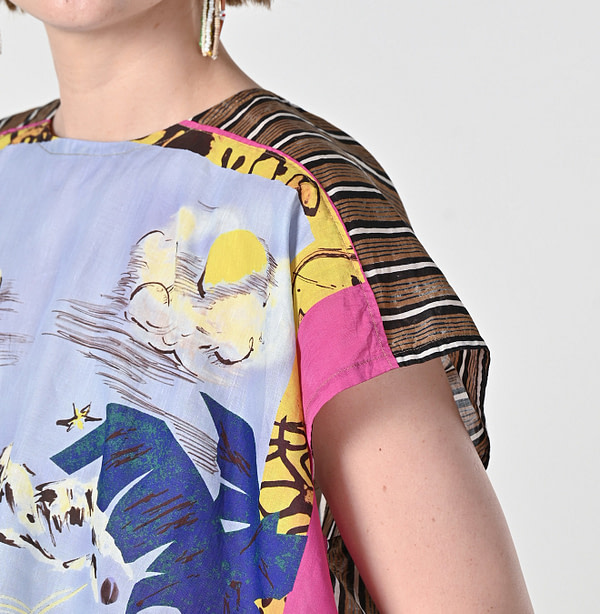 Picture Book Bandana M Camisole Detail
