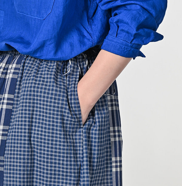 Ai Bleeze Khadi Mix Rapper Culottes Detail