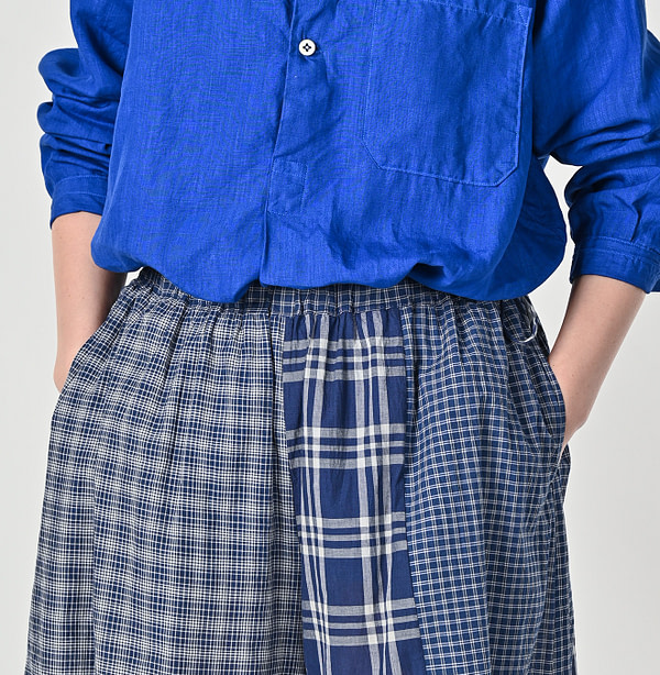 Ai Bleeze Khadi Mix Rapper Culottes Detail