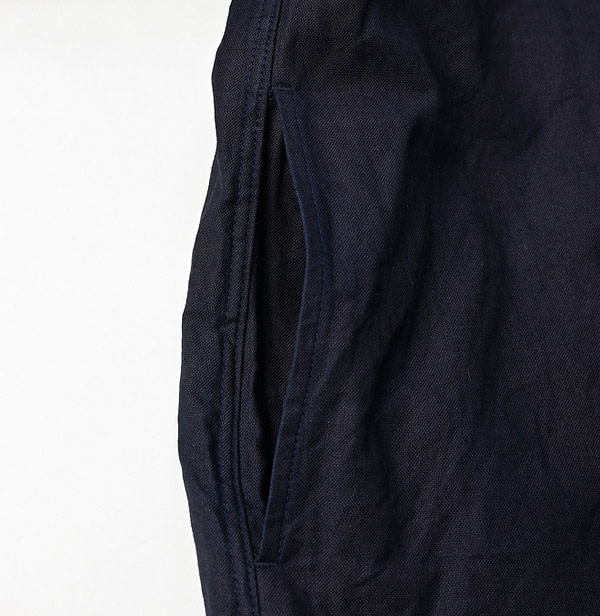 Indigo Supima OX M Shirt Dress Detail