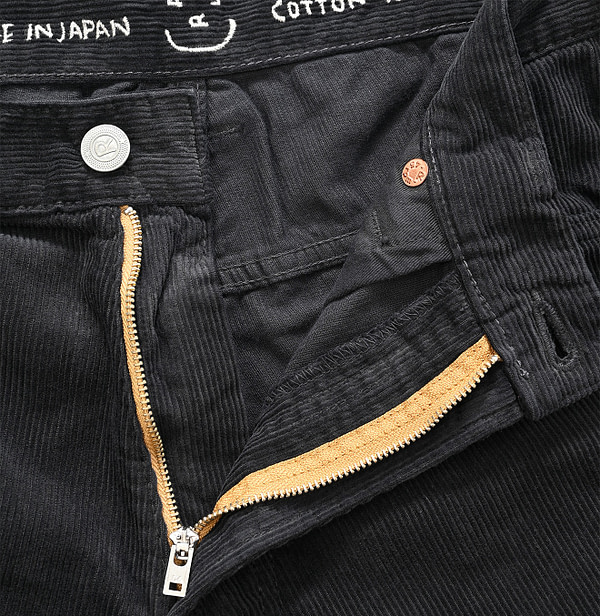 12 Wale Corduroy 908 5-pockets Pants Detail