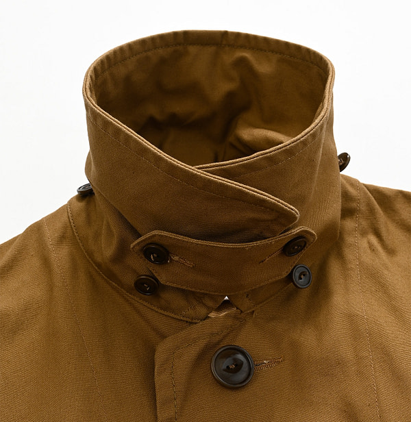 High Density Duck 908 Tent Coat Detail