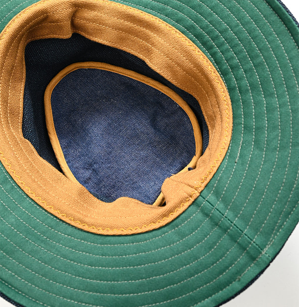 Indigo Duck Hat Detail