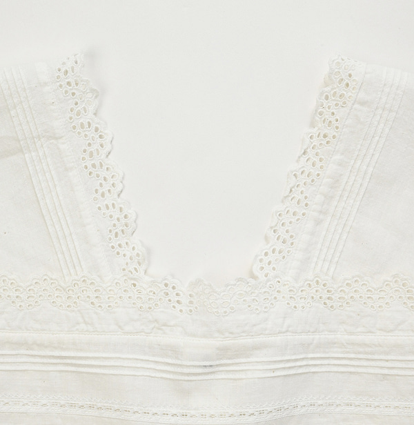 Khadi Lace de No Sleeve T-shirt Detail