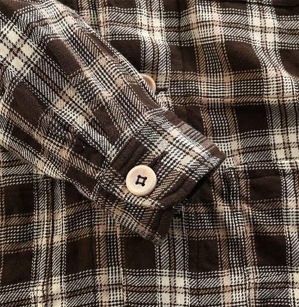 Indian Flannel 908 4-Pocket Shirt Detail