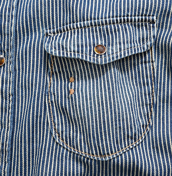 Shirt Denim 908 Eastern Shirt Detail