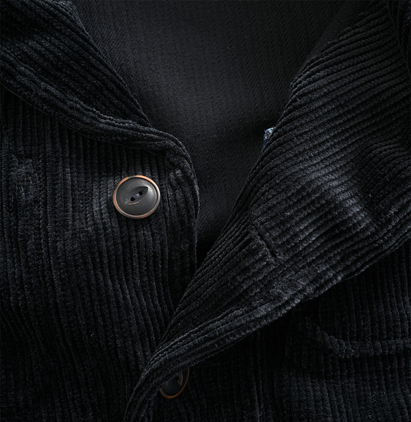 Selvedge Corduroy Tyrol Jacket Detail