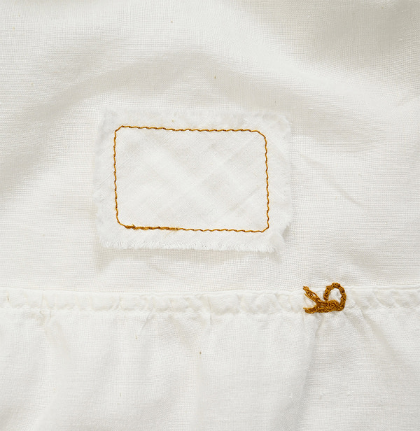 Khadi Lace de No Sleeve T-shirt Detail