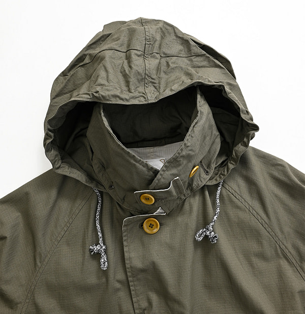 Ripstop 908 Balmacaan Coat Detail